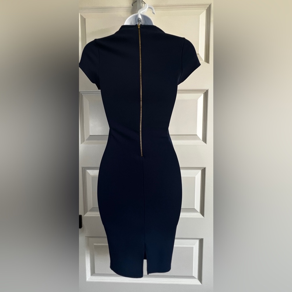 WINDSOR π NAVY π Sheath Dress size XS - Picture 2 of 5